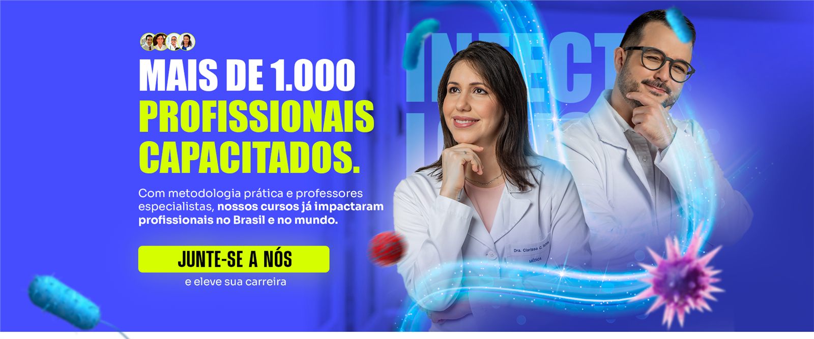 Tela do projeto Infectoflix