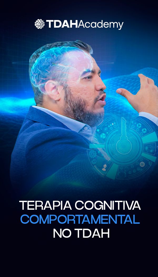 Tela da área de membros — TDAH Academy