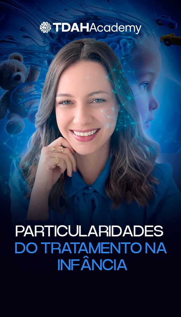 Tela da área de membros — TDAH Academy
