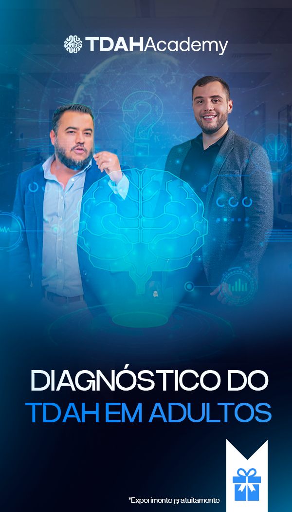 Tela da área de membros — TDAH Academy