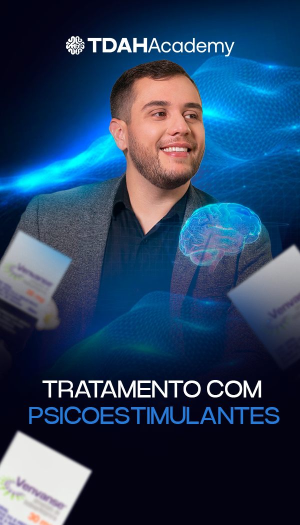 Tela da área de membros — TDAH Academy