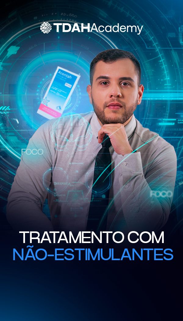 Tela da área de membros — TDAH Academy