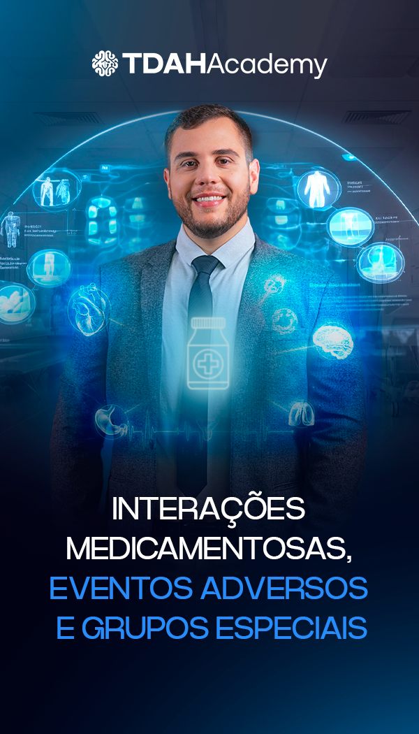 Tela da área de membros — TDAH Academy